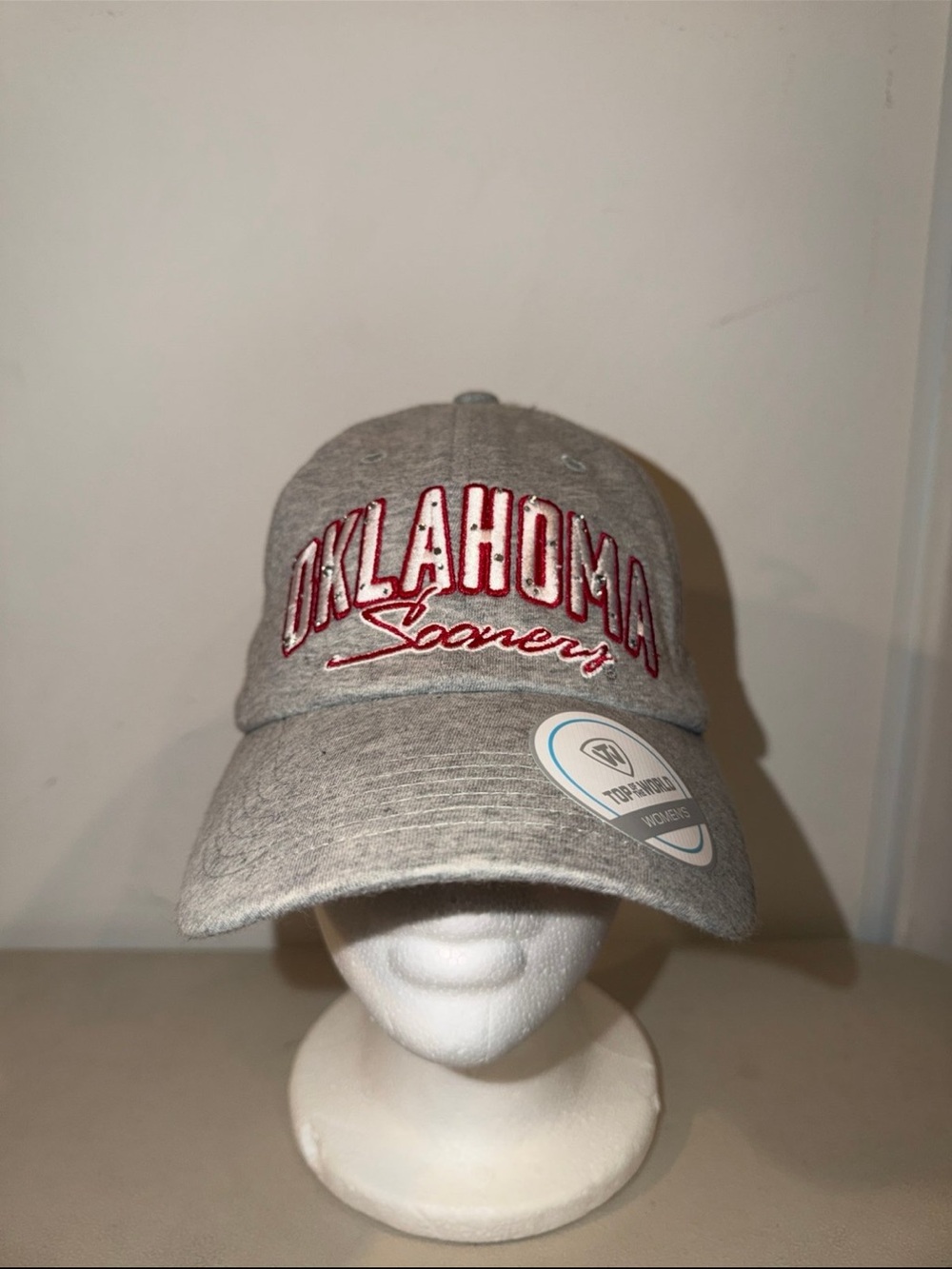Oklahoma Sooners Womens Velcro Hat (NWTS)